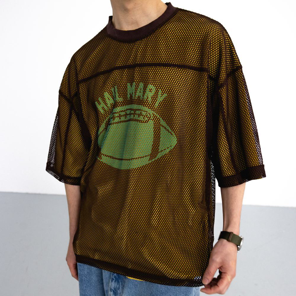 網眼足球短Tee Hail Mary Mesh T-Shirt