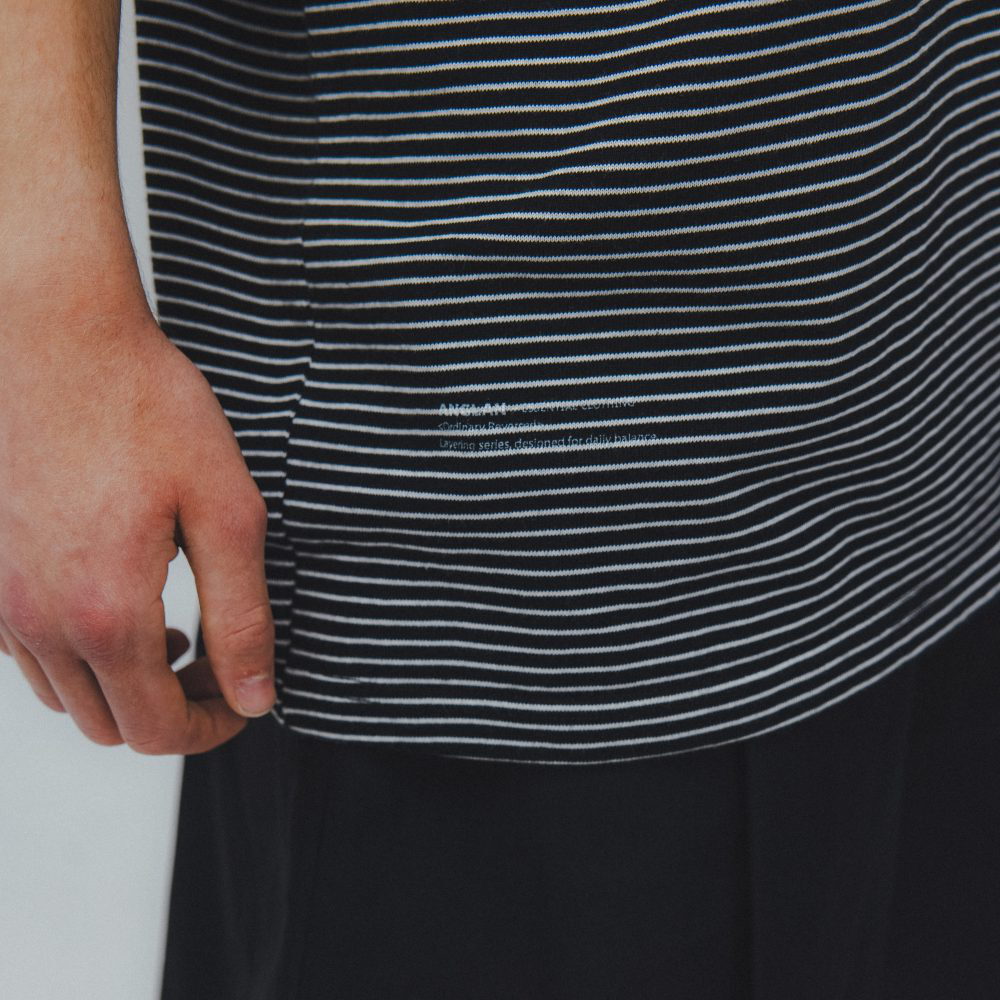 寬鬆條紋短Tee Essential Layer Half Tee