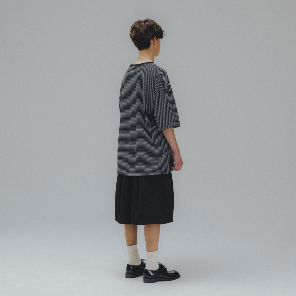 寬鬆條紋短Tee Essential Layer Half Tee