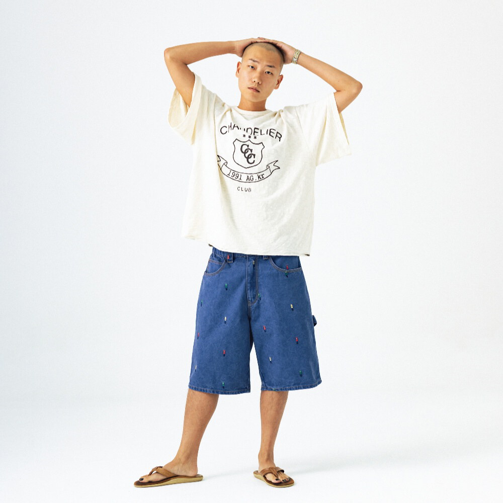 聯名印花短Tee Kracker House C.C.C. Graphic Slub Tee