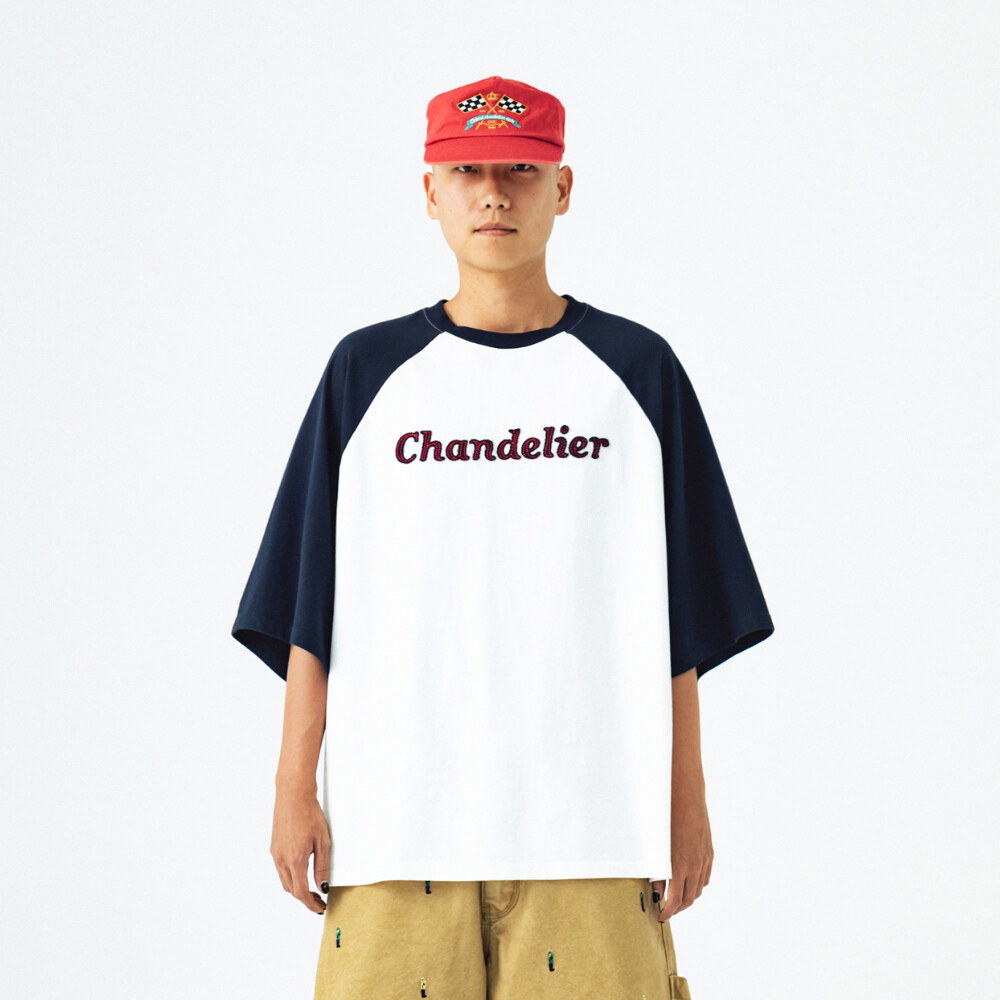 聯名撞色短Tee Kracker House C.C.C. Raglan Tee