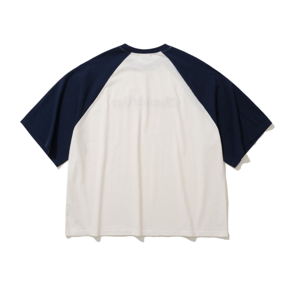 聯名撞色短Tee Kracker House C.C.C. Raglan Tee