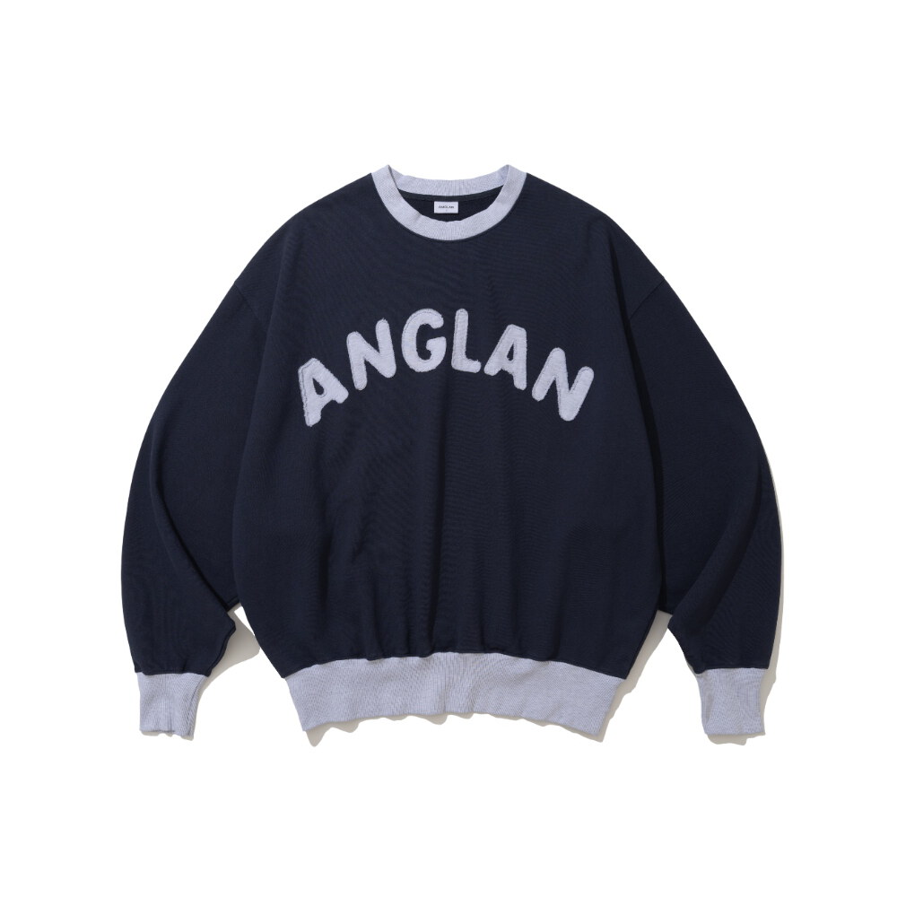 貼布logo大學Tee Applique Sweat Shirt