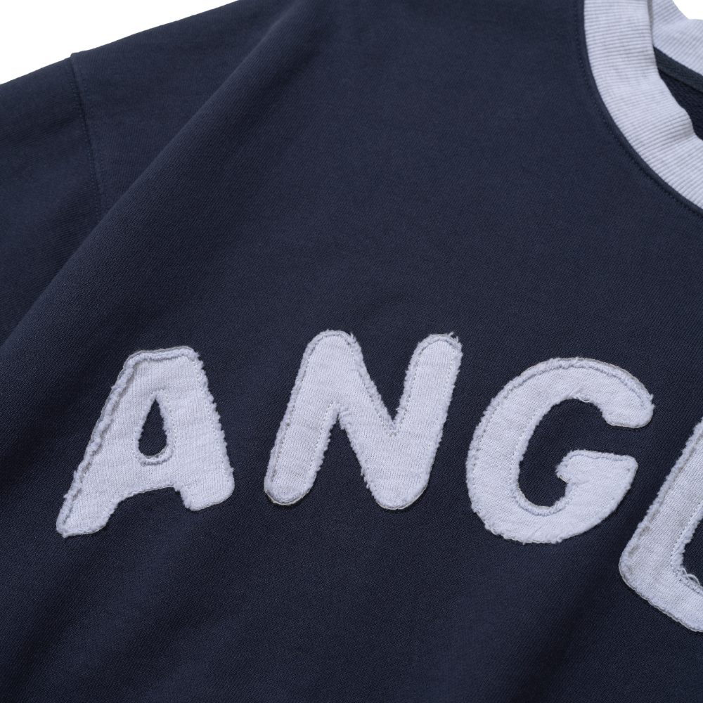 貼布logo大學Tee Applique Sweat Shirt
