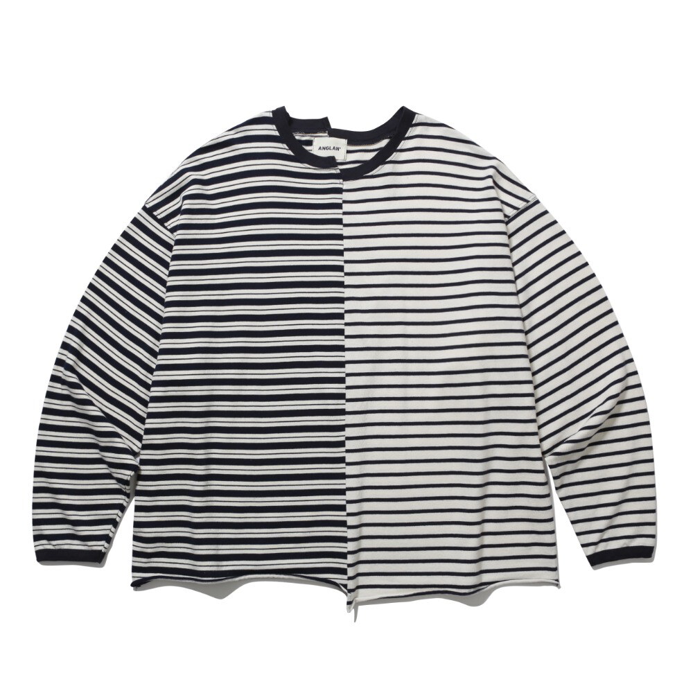 條紋上衣 Unbalanced Stripe Long Sleeve