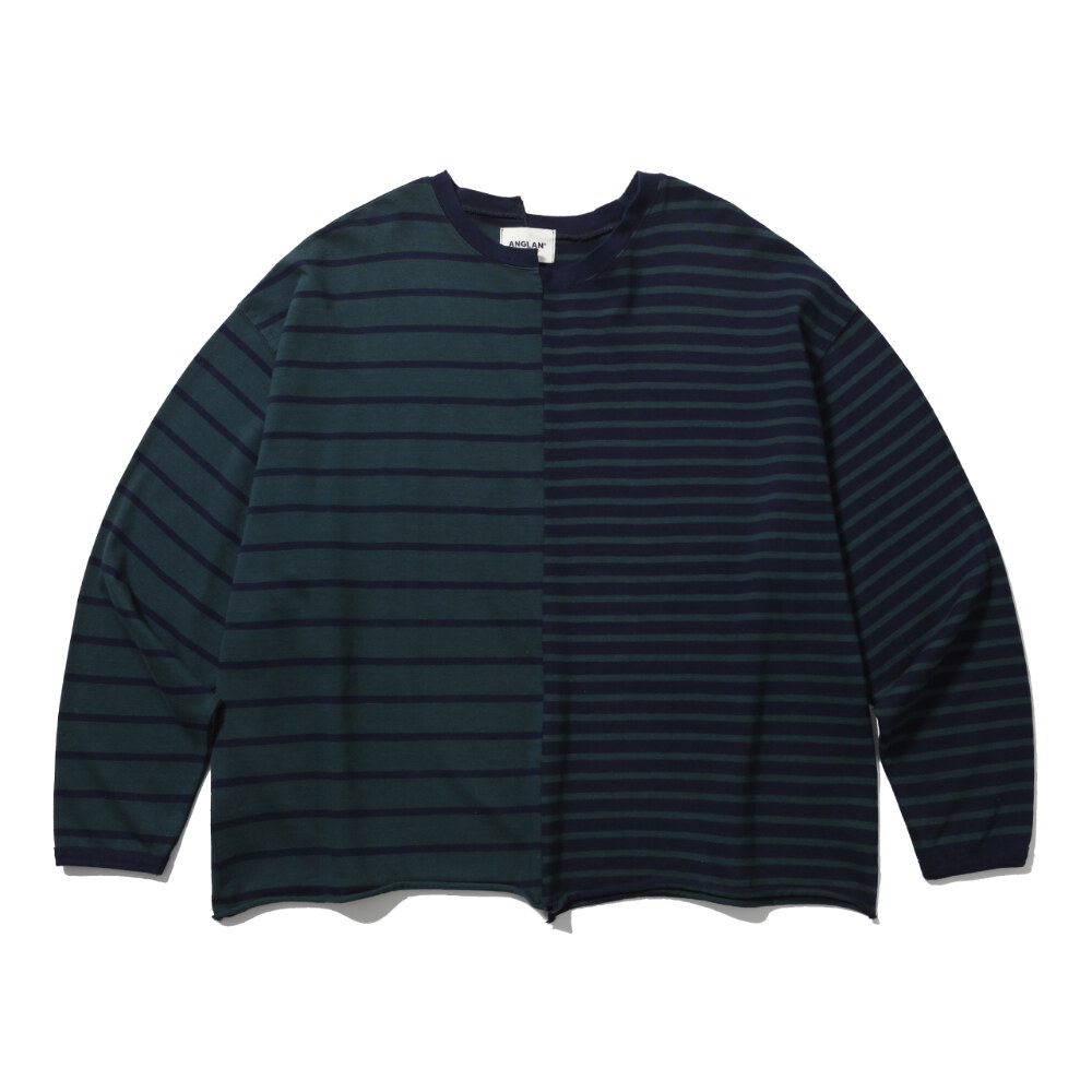 條紋上衣 Unbalanced Stripe Long Sleeve