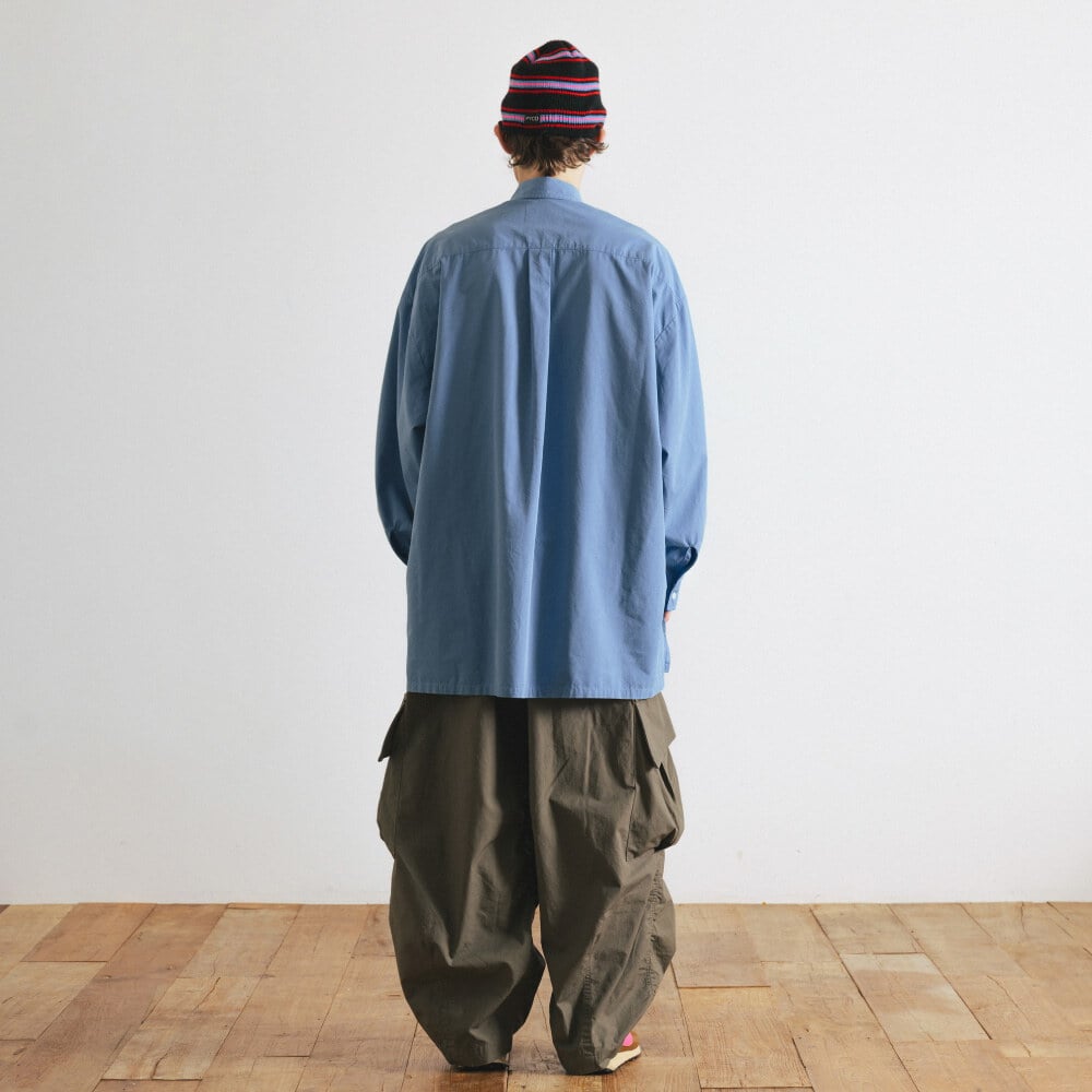 側開衩套頭襯衫 Pullover Side Slit Shirt