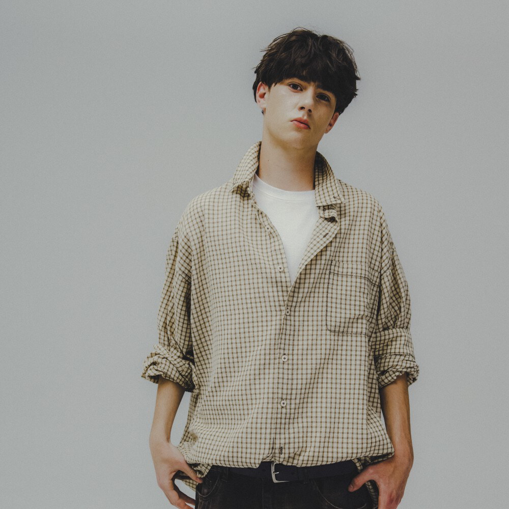 格紋口袋襯衫 Check Pocket Big Shirt