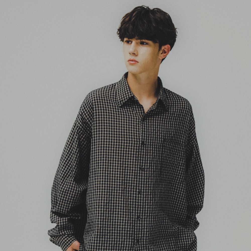 格紋口袋襯衫 Check Pocket Big Shirt