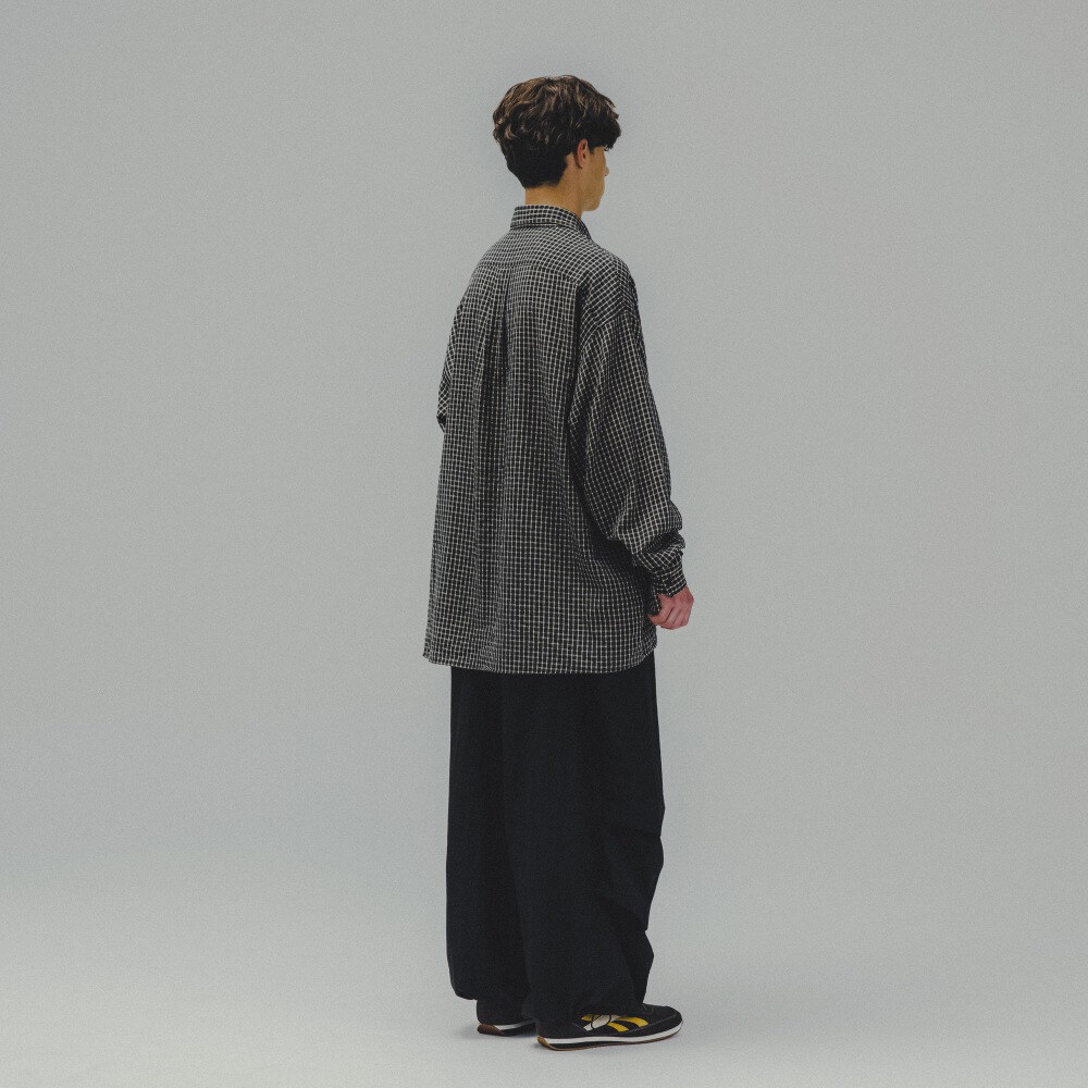 格紋口袋襯衫 Check Pocket Big Shirt