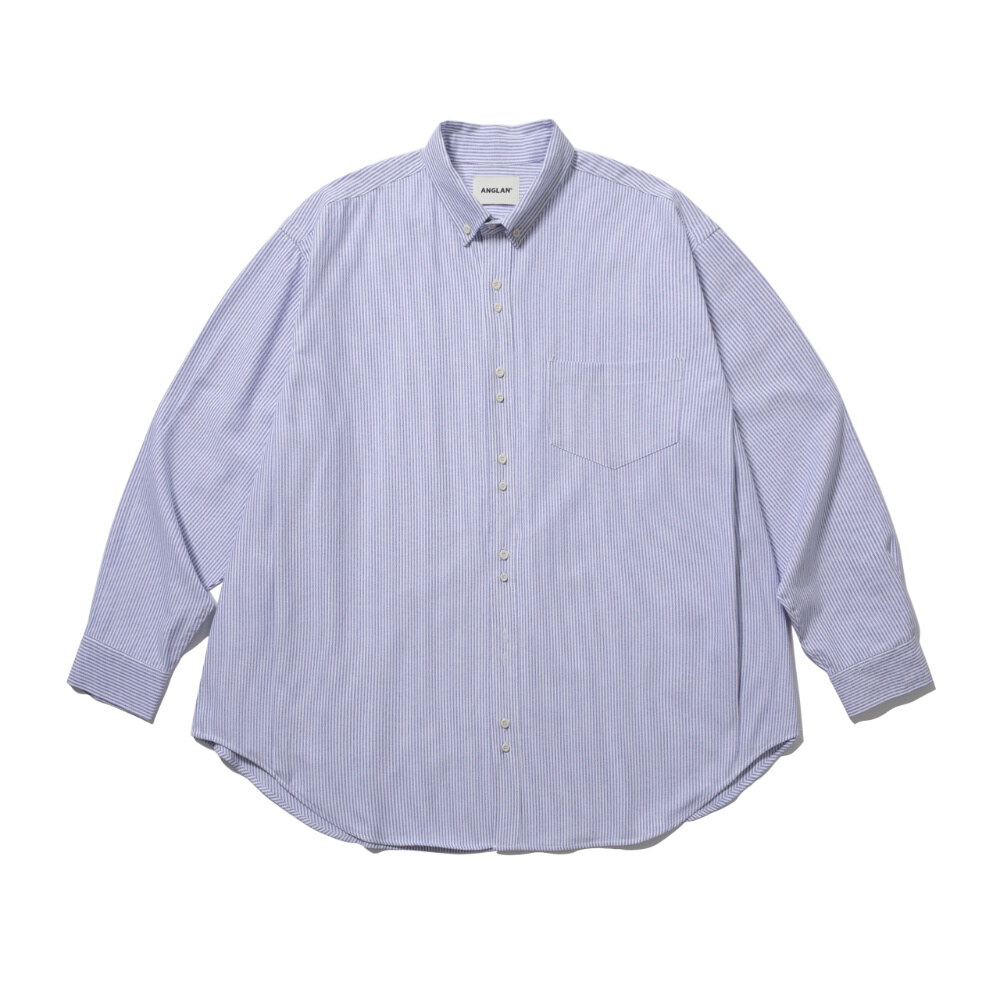 雙釦條紋襯衫 Double Button Striped Shirt