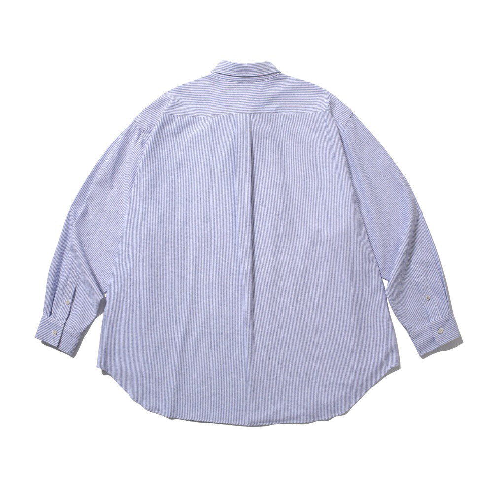 雙釦條紋襯衫 Double Button Striped Shirt