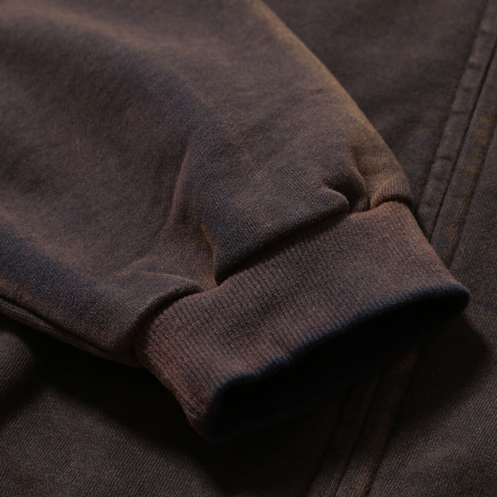 連帽外套 Applique Zip Up Washed Hoodie