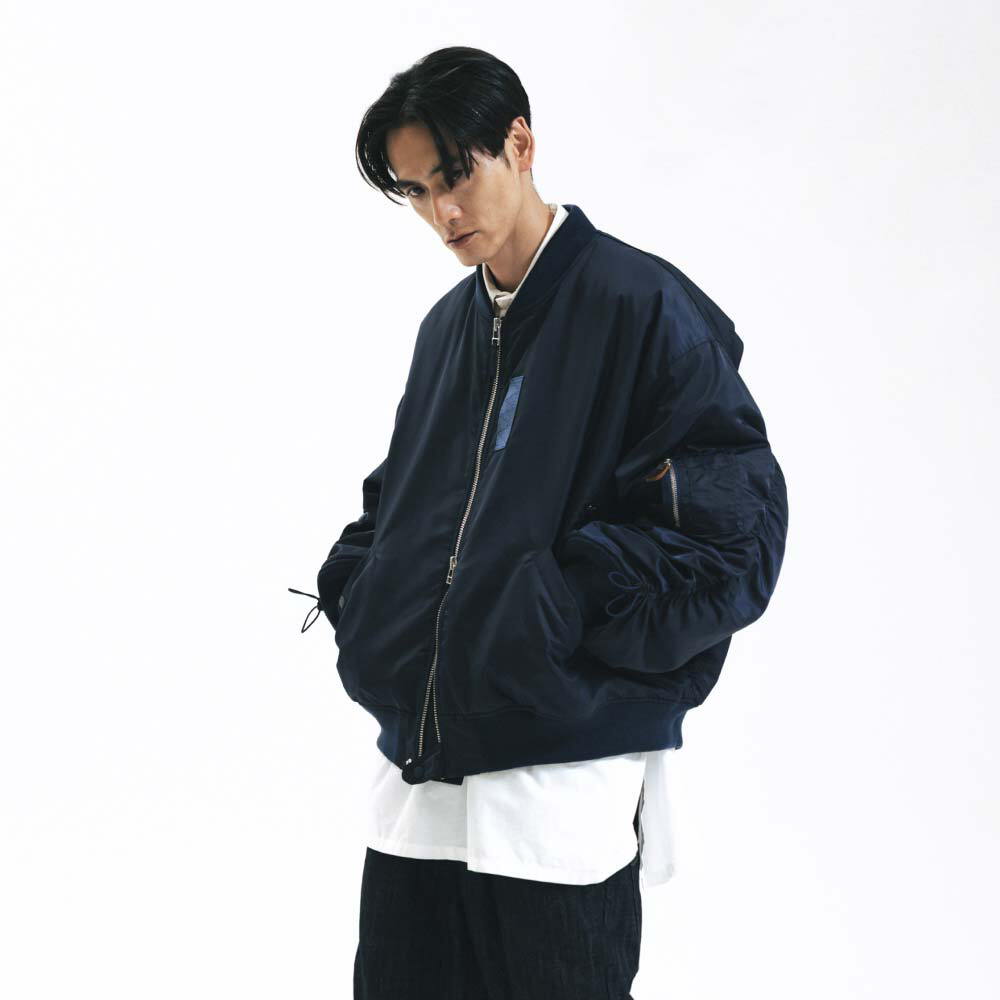 抽皺飛行外套 Trooper Shirring MA 1 Jacket