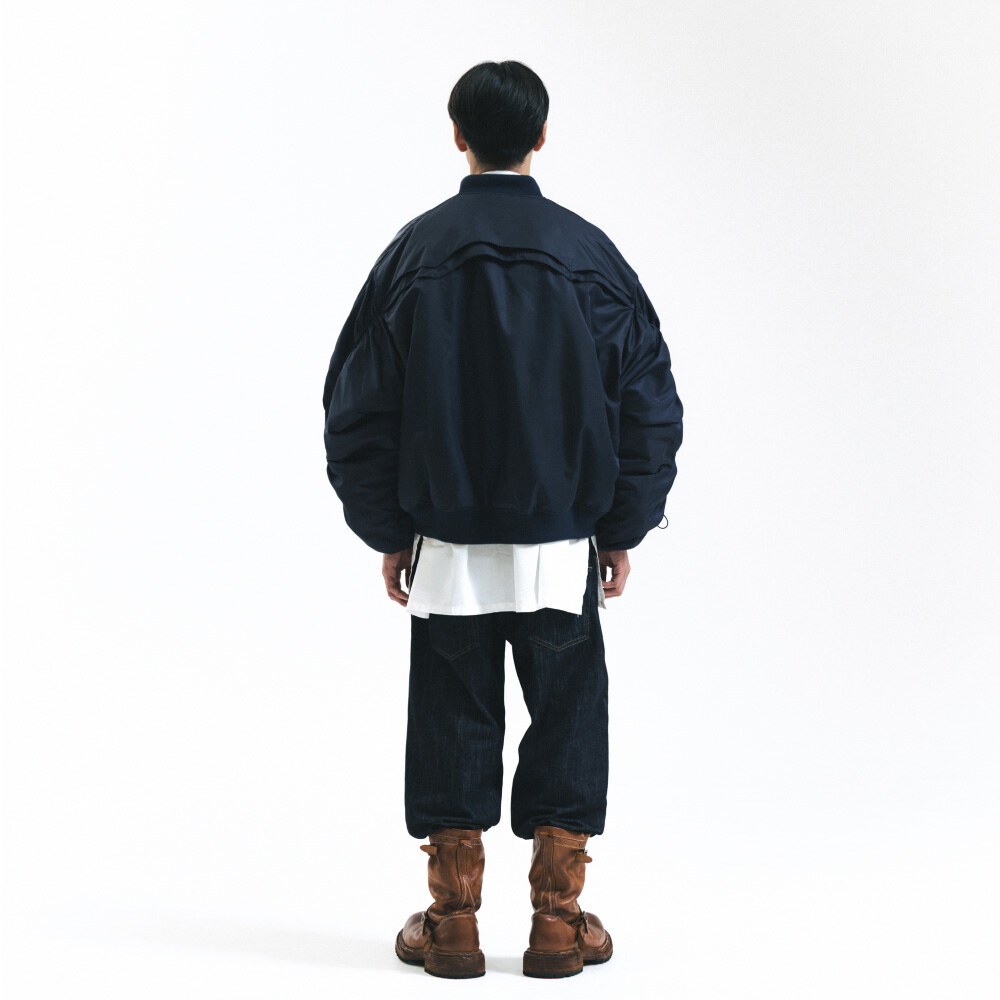抽皺飛行外套 Trooper Shirring MA 1 Jacket