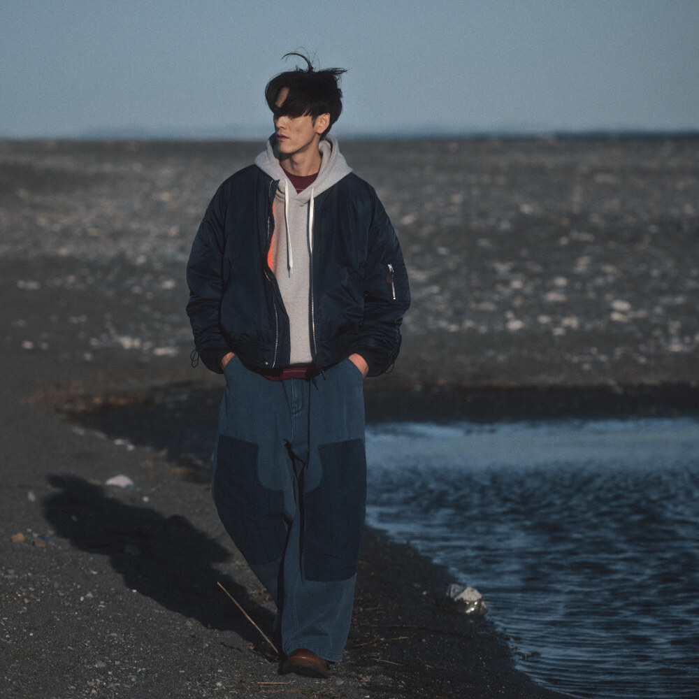 抽皺飛行外套 Trooper Shirring MA 1 Jacket