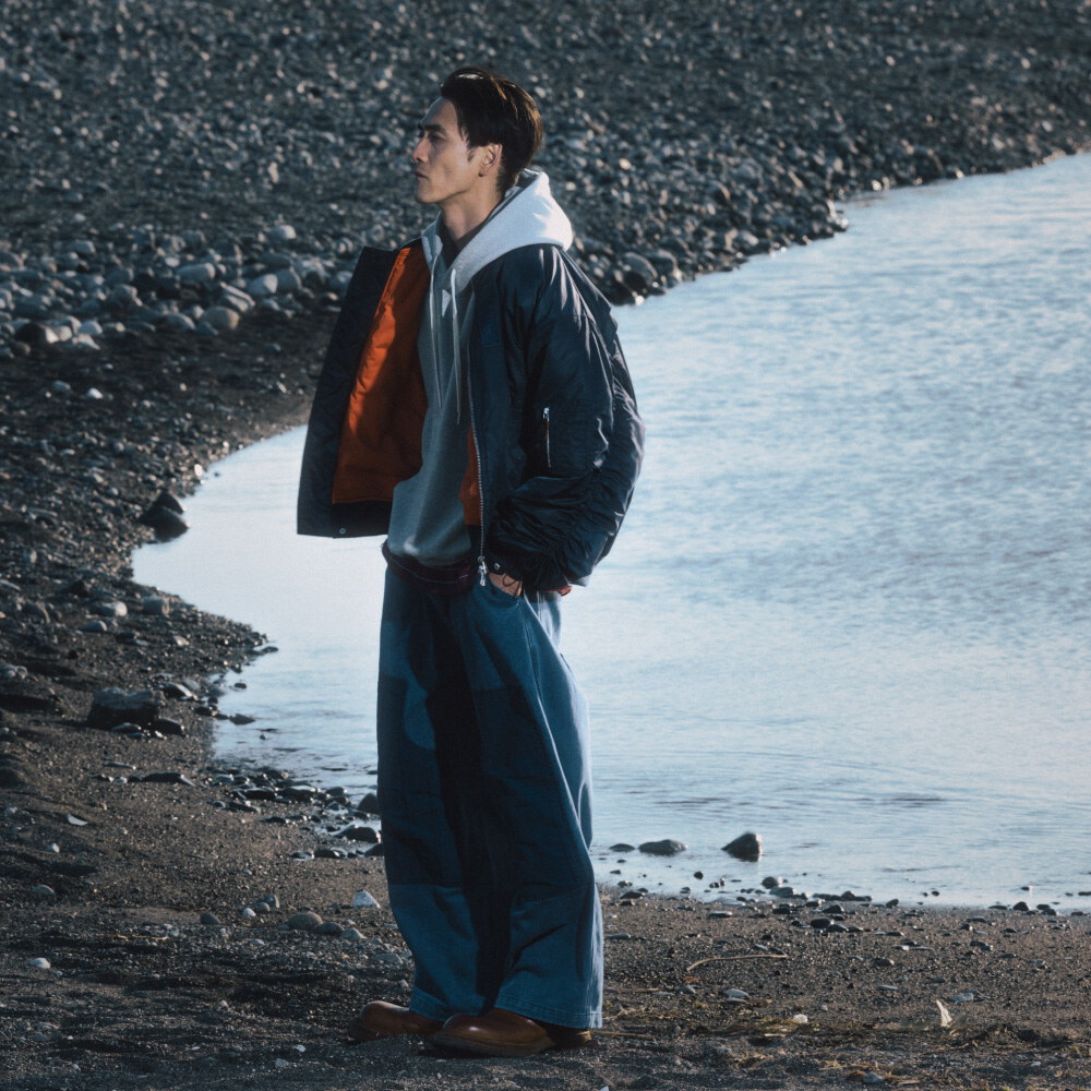 抽皺飛行外套 Trooper Shirring MA 1 Jacket