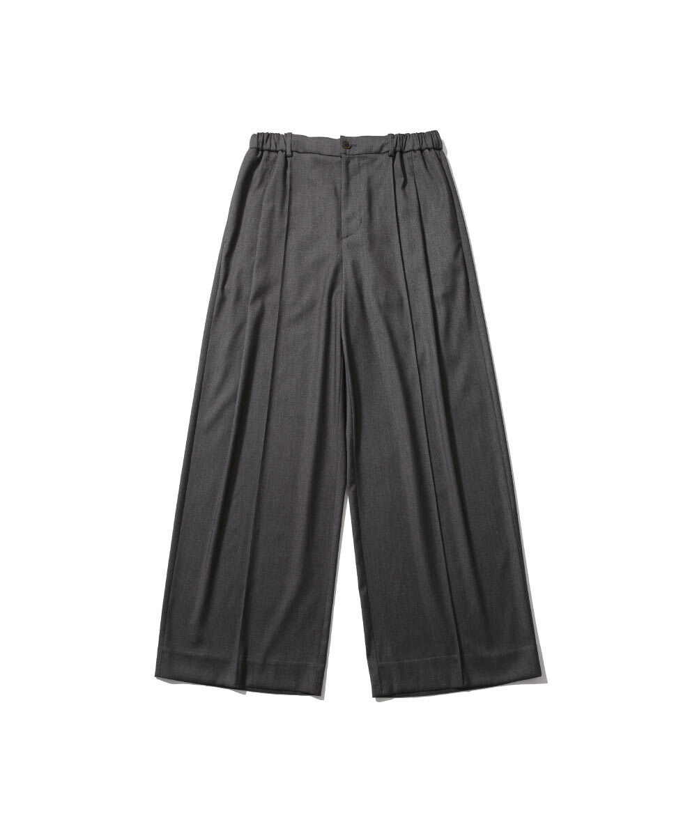 寬版西裝褲 Pin-Tucked Wide Trousers