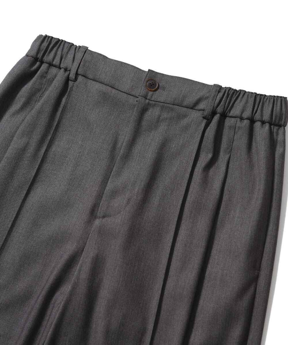 寬版西裝褲 Pin-Tucked Wide Trousers