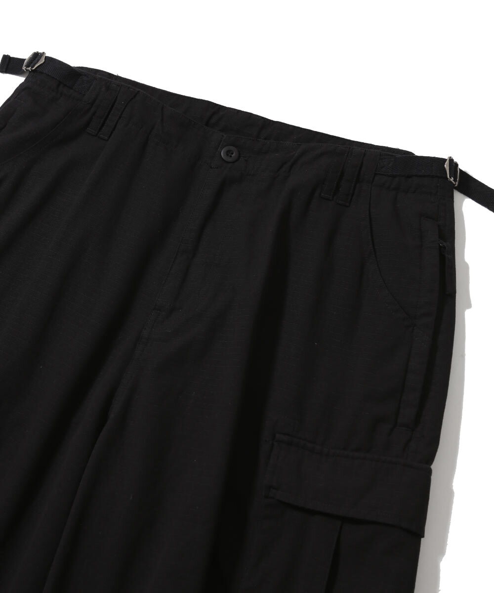 寬版長褲 Tab Strap Cargo Wide Pants