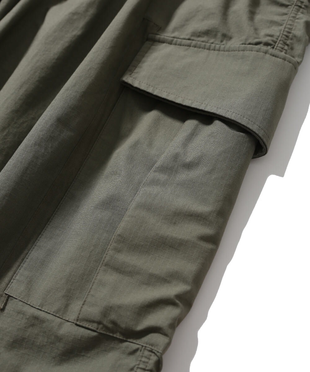 抗撕裂氣球工裝褲 Ripstop Cargo Shirring Balloon Pants