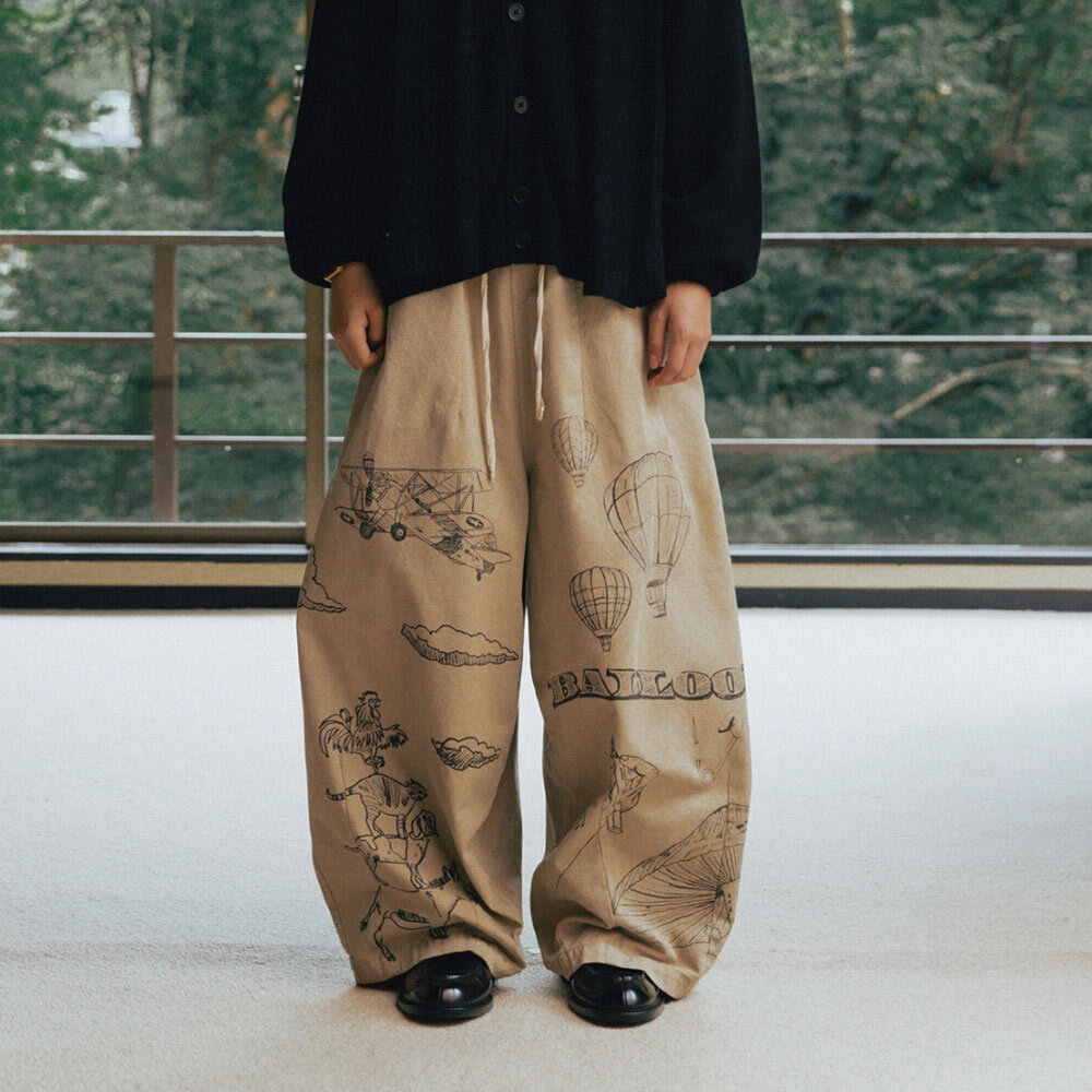 氣球褲 Painting Balloon Chino Pants