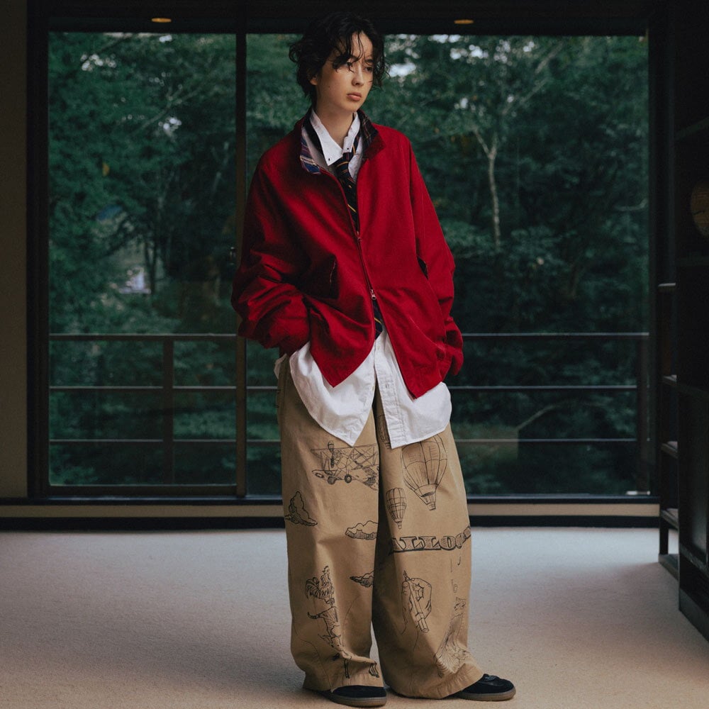 氣球褲 Painting Balloon Chino Pants