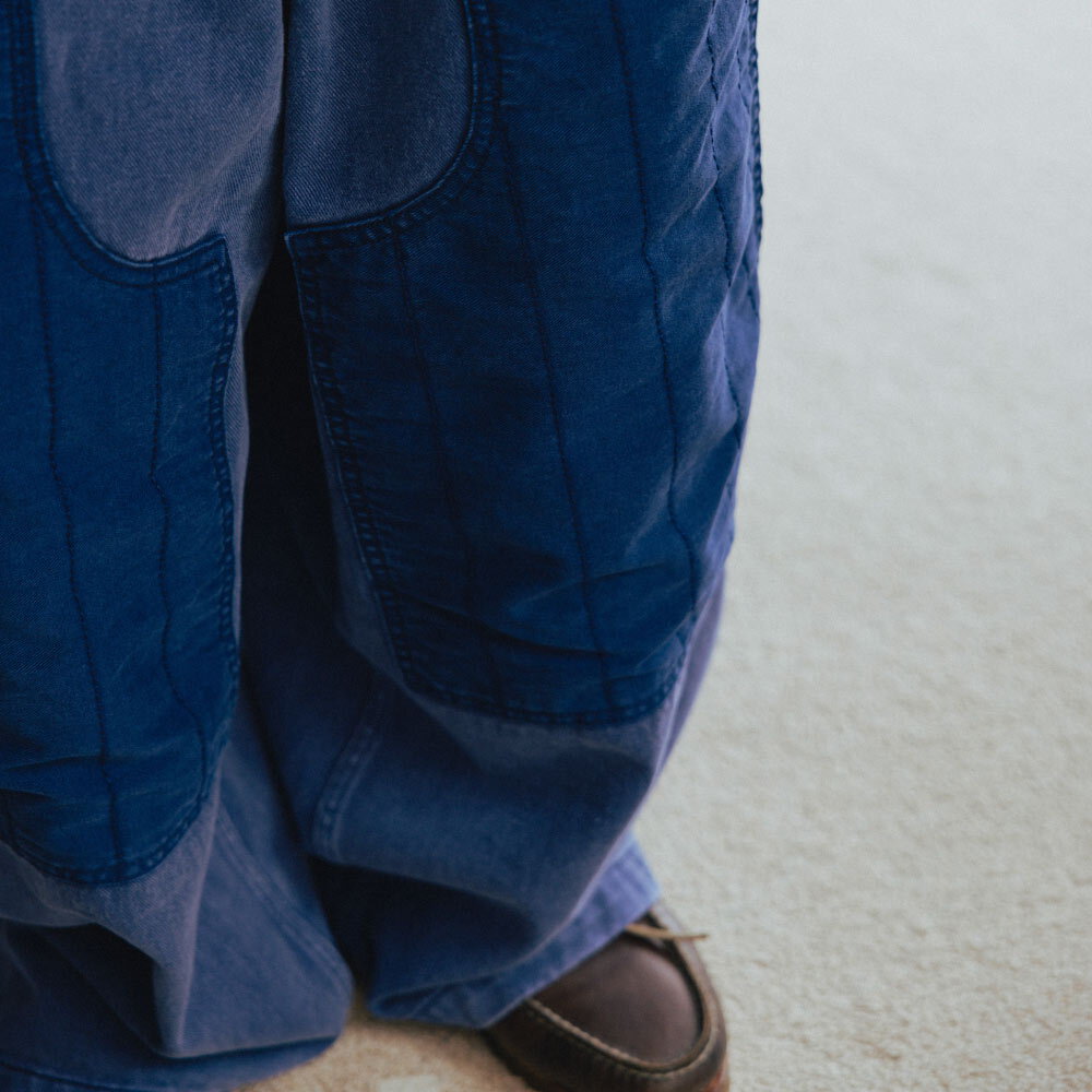 補丁工作褲 Patched Double Knee Cotton Pants