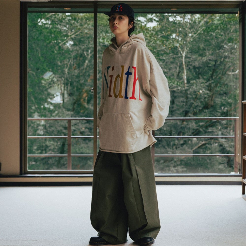 氣球褲 Deep Tuck Wide Chino Pants