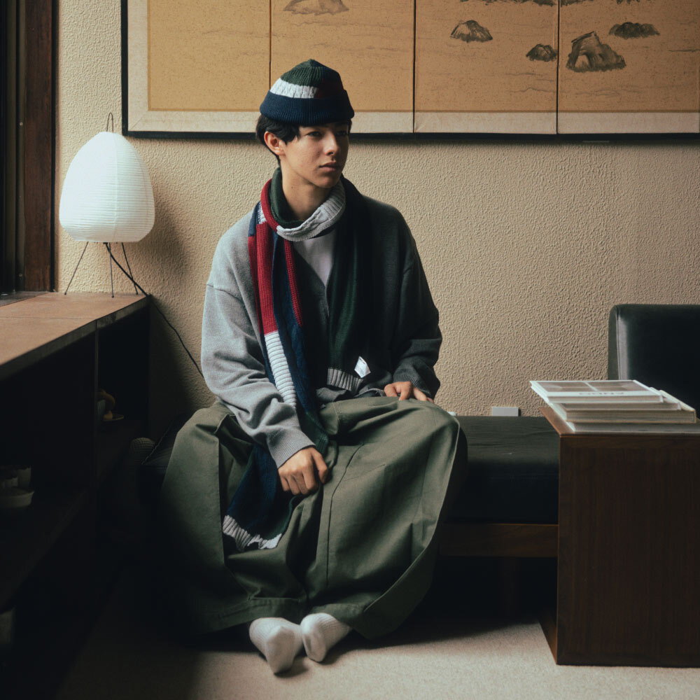 氣球褲 Deep Tuck Wide Chino Pants