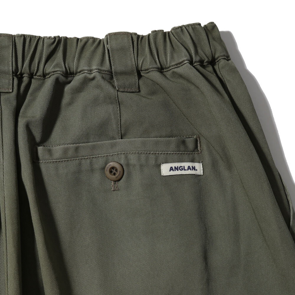 氣球褲 Deep Tuck Wide Chino Pants