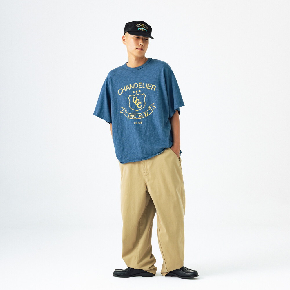 聯名寬鬆斜紋褲 Kracker House Side Line Chino Pants