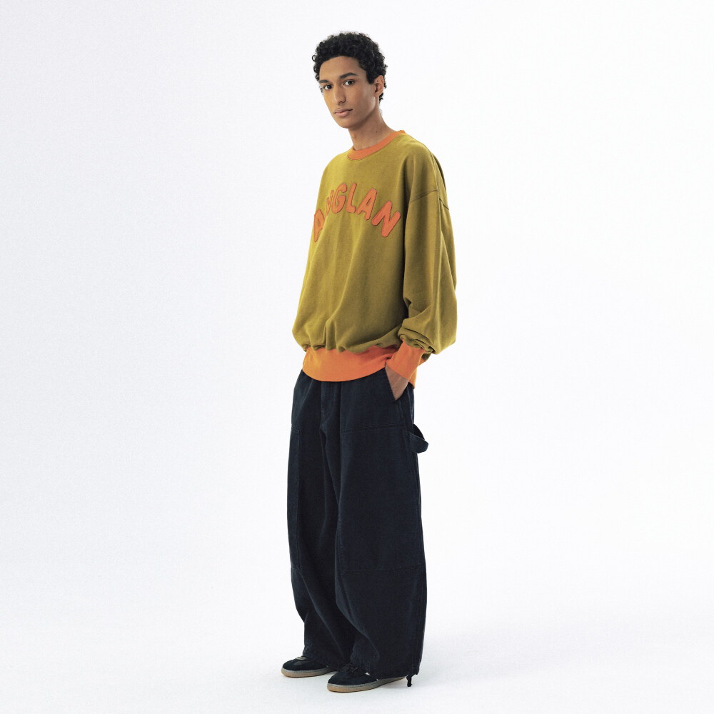 工裝繭形褲 Double Knee Work Balloon Pants