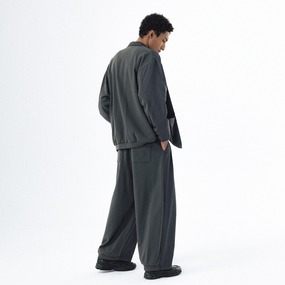 異材質長褲 Mix Structured Trousers