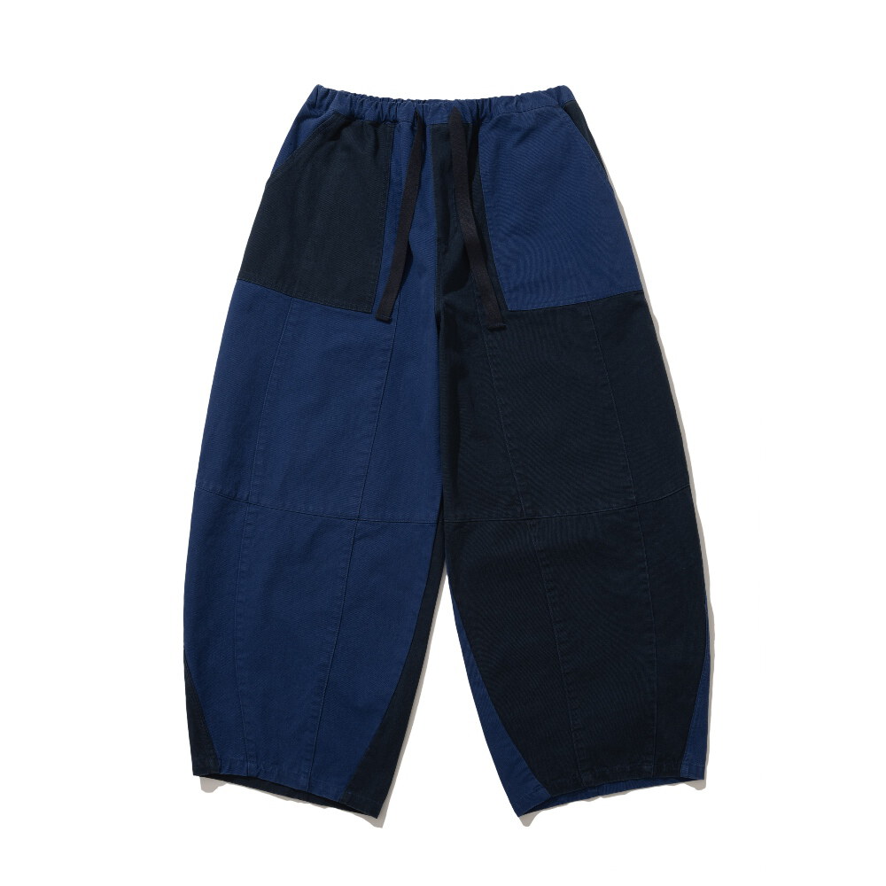 拼接繭型長褲 Panel Mix Balloon Pants