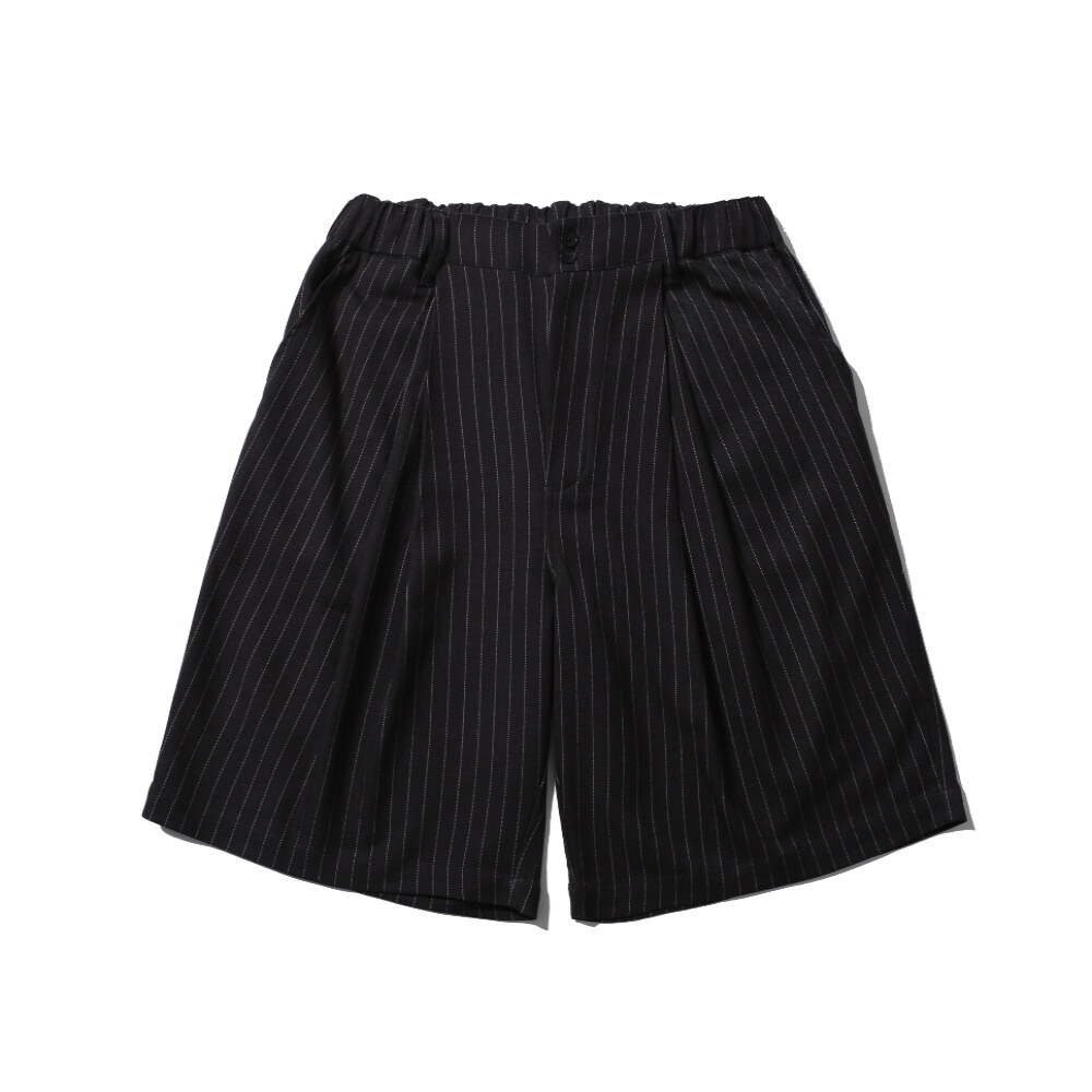 雙打褶休閒短褲 Double Tuck Half Slacks