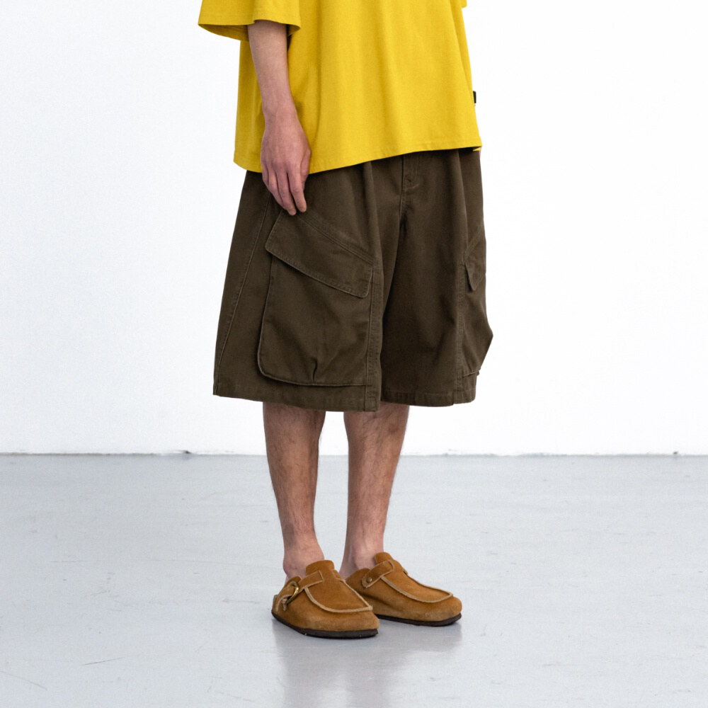 軍風五分褲 Structural Cargo Half Pants