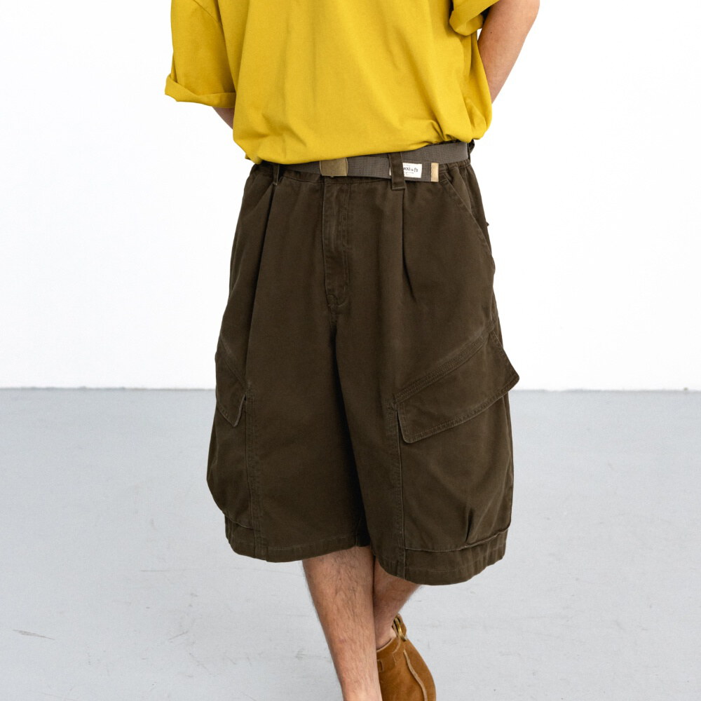 軍風五分褲 Structural Cargo Half Pants