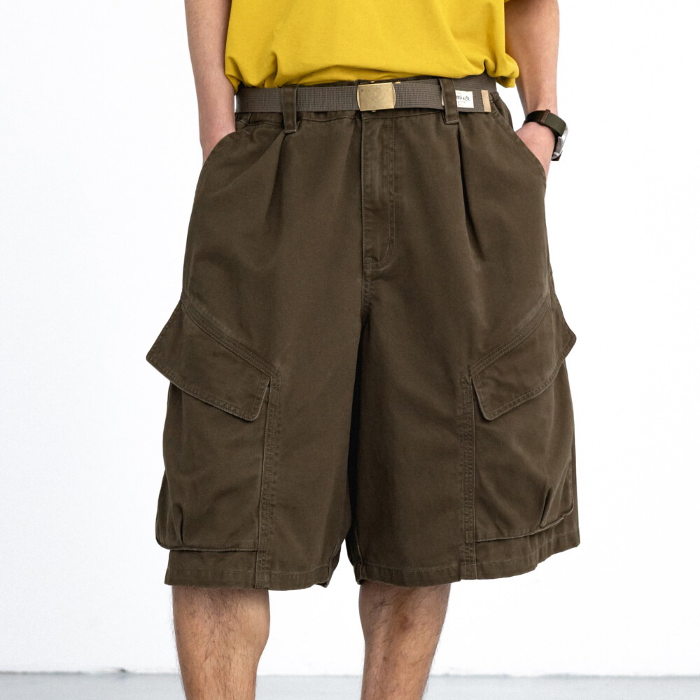 軍風五分褲 Structural Cargo Half Pants