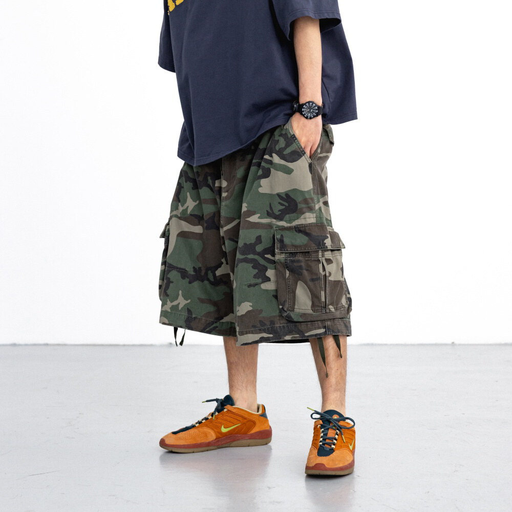 軍風口袋短褲 Military Cargo Half Pants
