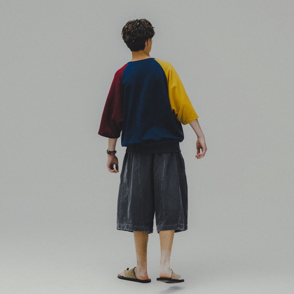 水洗休閒短褲 Iconic Pigment Sweat Half Pants