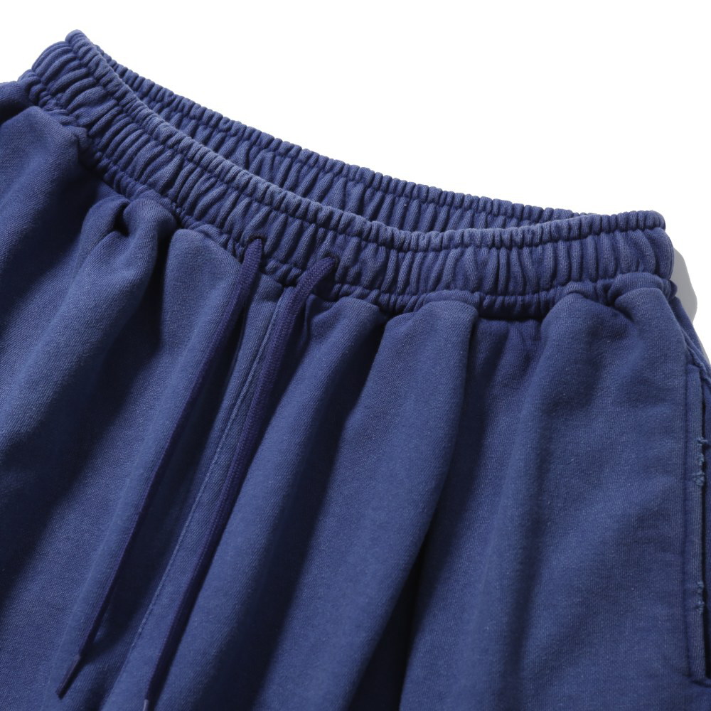 打褶休閒短褲 Cross Pleated Sweat Shorts