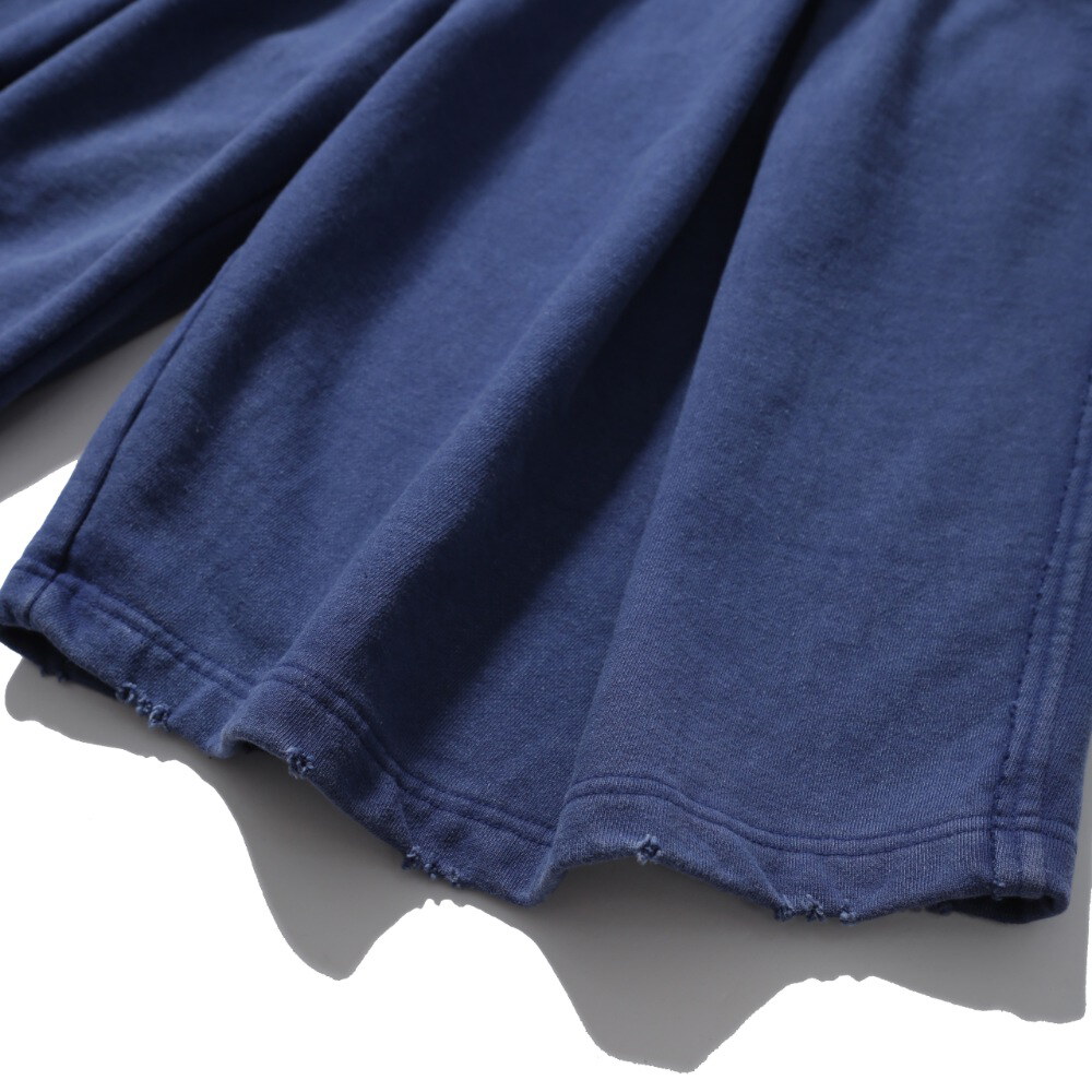 打褶休閒短褲 Cross Pleated Sweat Shorts