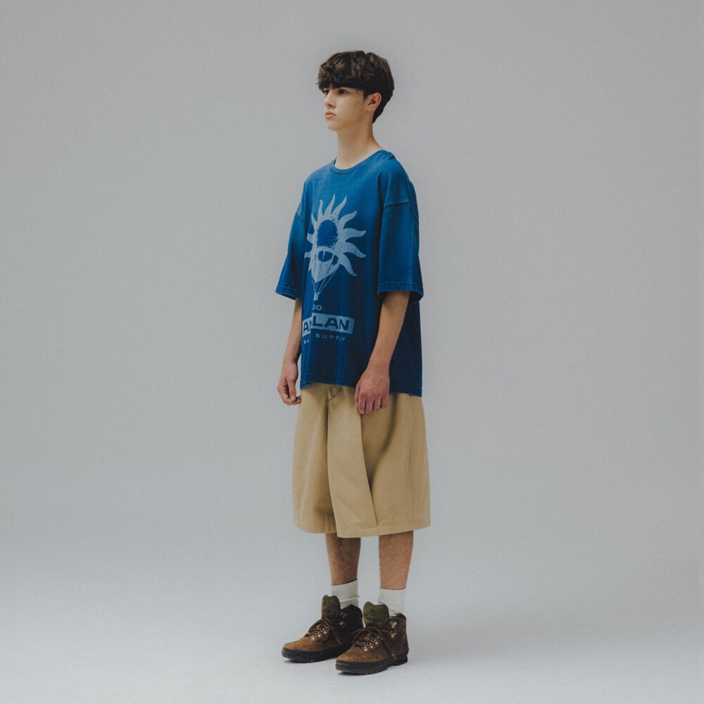 打褶五分褲 Pleated Volume Half Pants