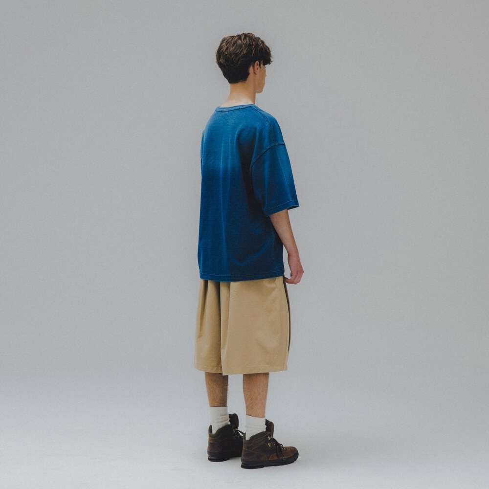 打褶五分褲 Pleated Volume Half Pants