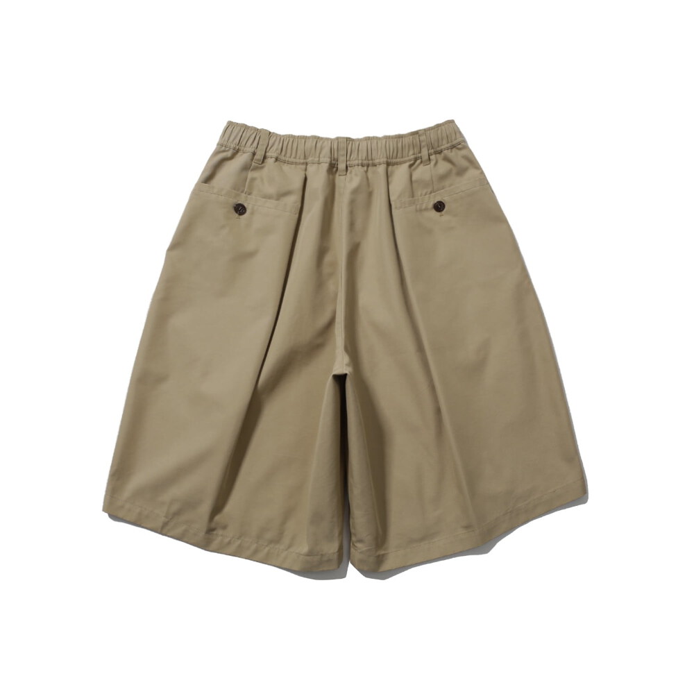 打褶五分褲 Pleated Volume Half Pants