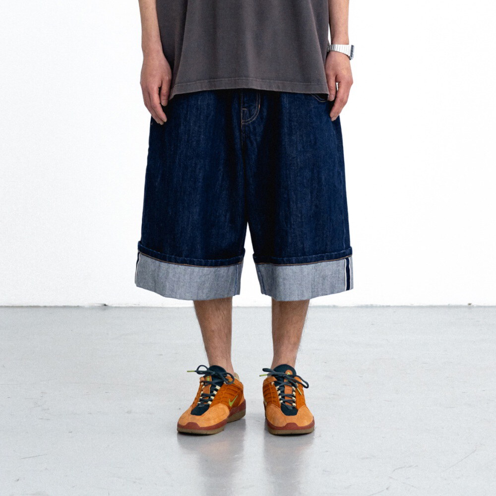 七分牛仔褲 Turn-up Selvedge Denim Half Pants