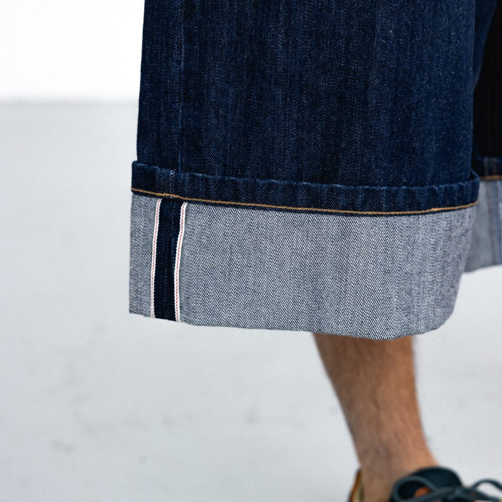 七分牛仔褲 Turn-up Selvedge Denim Half Pants