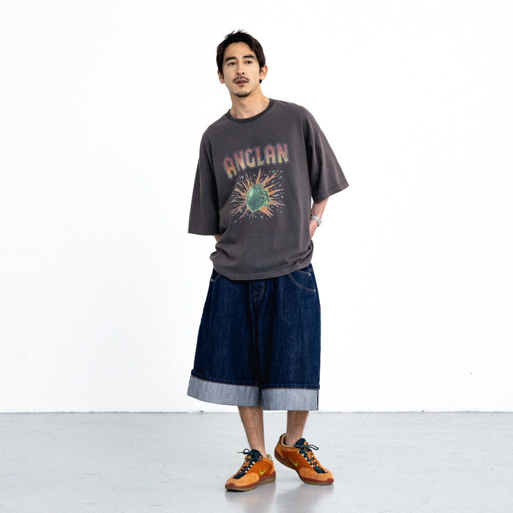 七分牛仔褲 Turn-up Selvedge Denim Half Pants