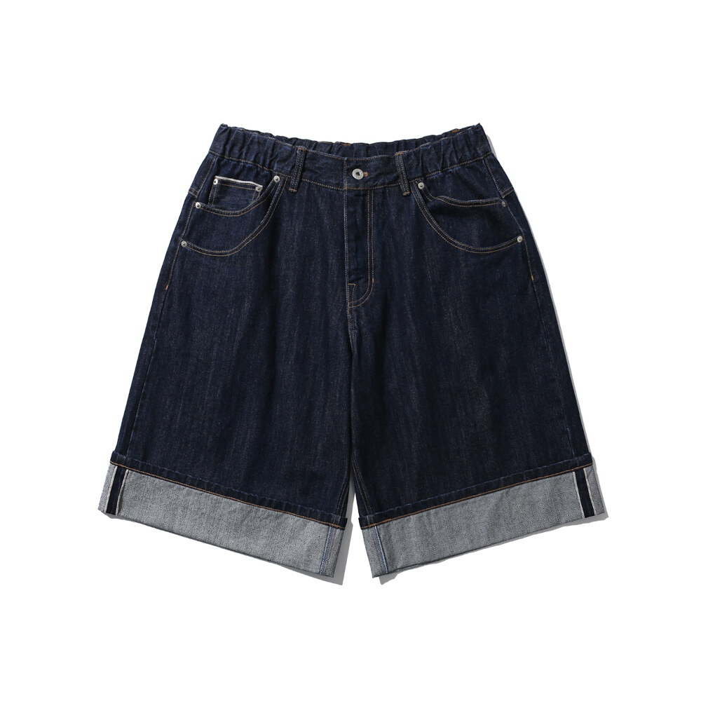 七分牛仔褲 Turn-up Selvedge Denim Half Pants